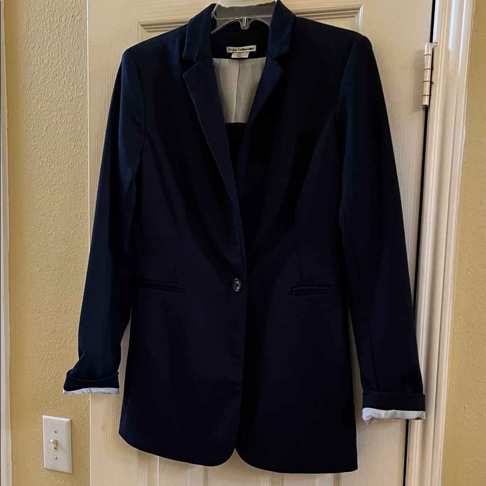 Dalia Collection Midnight Blue Blazer
